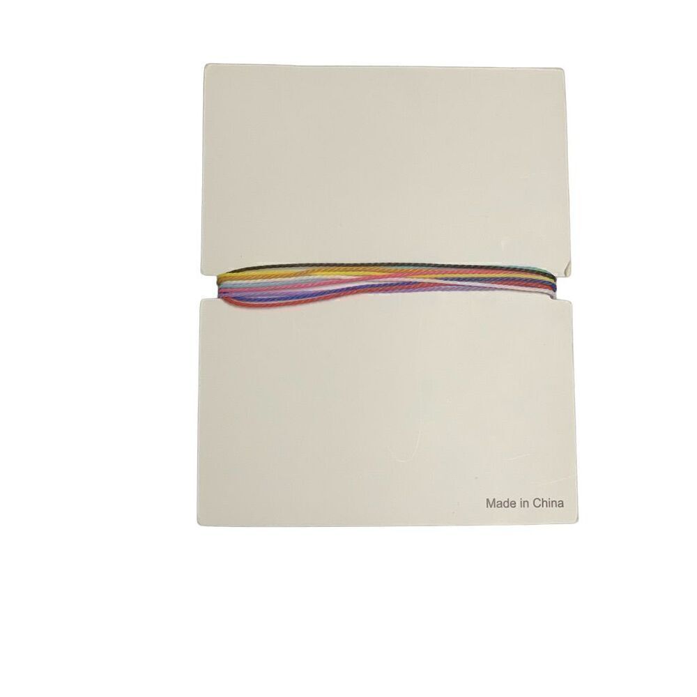 Nike String Adjustable Friendship Bracelet Multi-color - Picture 2 of 2